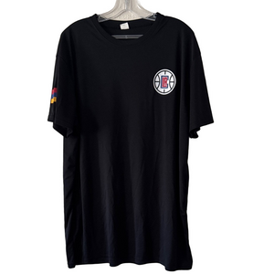 Cedars Sinai Black Graphic Tee with Logo